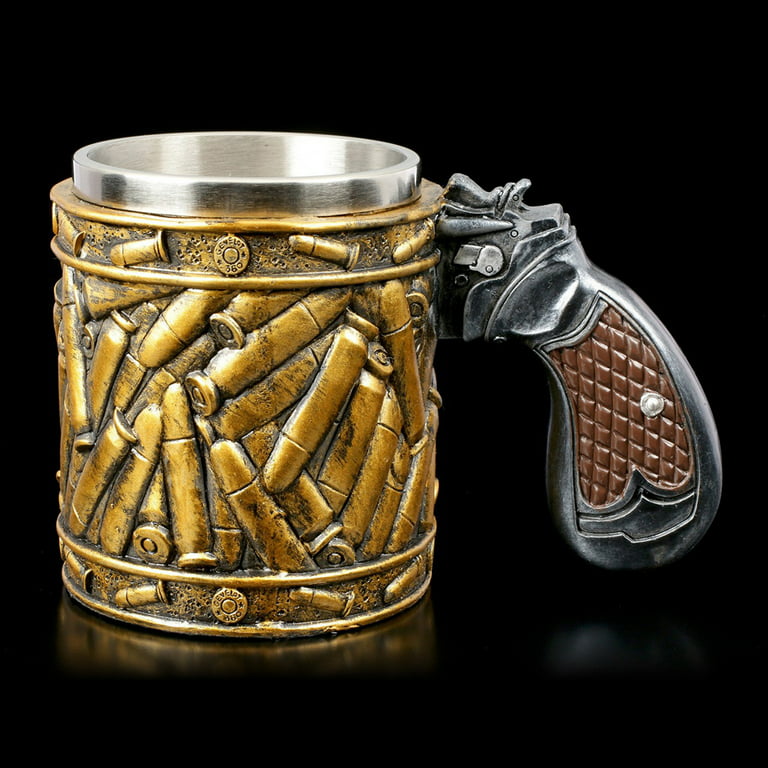  XuanAn Cool Revolver Pistol Handle Bullet Cup Beer