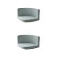 thumbnail image 1 of Guardoinrt Modern Simple Style Chair Cover Home Décor With Ease Polyester Trilateral Chair Covers Cover Chairs Made With Polyester Silver gray 2Set, 1 of 6