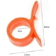 thumbnail image 2 of 2 Pieces Citrus Zester Peeler, Orange Peeler Citrus Remover Plastic Fruit Cutter (orange), 2 of 5