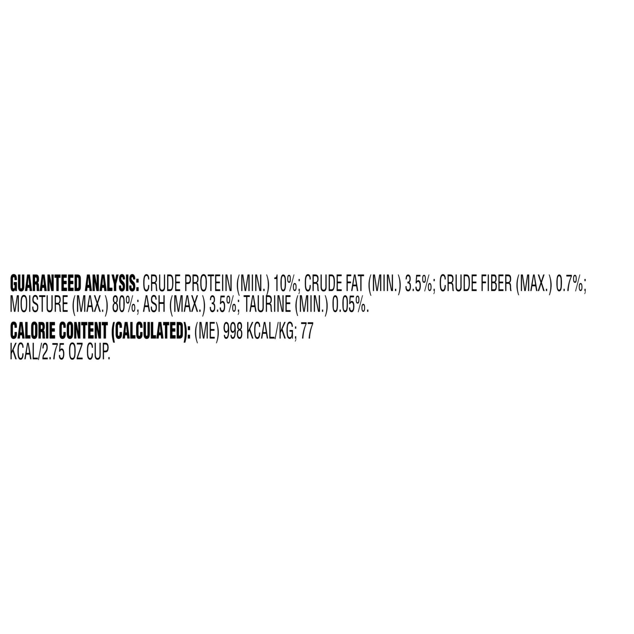 Meow Mix Pate in Gravy With Real Chicken & Tuna, Wet Cat Food, 2.75 oz Cup