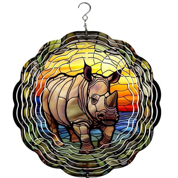 Rhino Wind Spinner