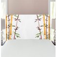 thumbnail image 1 of Bamboo Print Headboard, Bamboo Grove Calm Your Mind Slow down Relax Hand Drawn Style Art, Upholstered Decorative Metal Bed Headboard with Memory Foam, Twin Size, Cream Brown White, by Ambesonne, 1 of 4