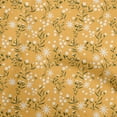 thumbnail image 1 of oneOone Cotton Cambric Gamboge Yellow Fabric Kids Floral Diy Clothing Quilting Fabric Print Fabric By Yard 42 Inch Wide, 1 of 4