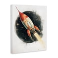 thumbnail image 2 of Stupell Industries Contemporary Journey To Space Rocket Canvas Art, 36 x 48, by Ray Powers, 2 of 8
