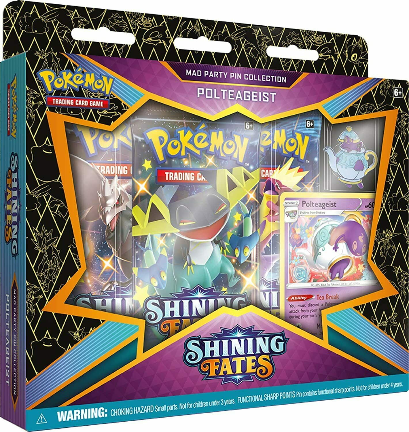 POKEMON MAD PARTY PIN COLLECTION 2021 (1X Random)