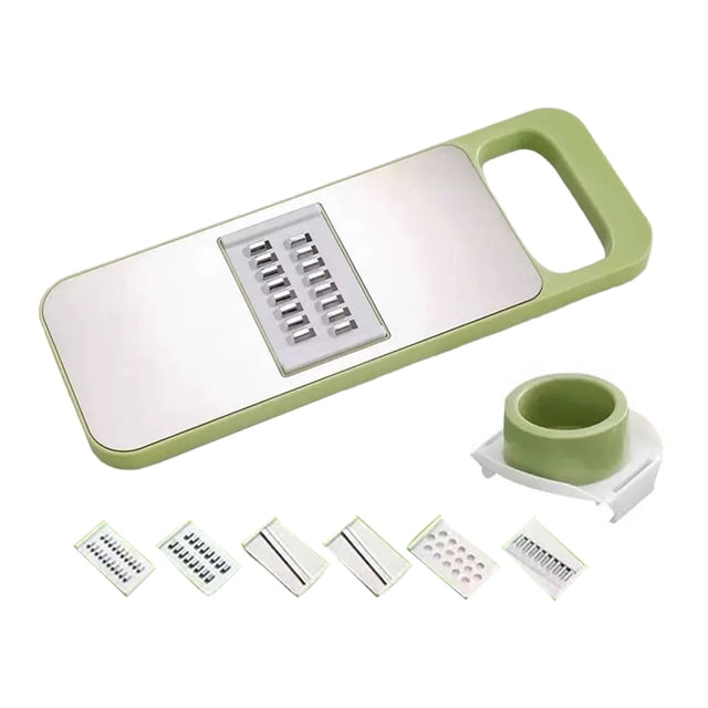 Bewildely Rebanador de acero inoxidable colgante para almacenamiento práctico, herramienta de cocina resistente y duradera para fácil acceso Cocina y Comedor