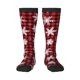 thumbnail image 1 of Fotbe Snowflakes On A Buffalo Plaid Calcetas Divertidas Estampadas para Hombre y Mujer, Calcetas de Algodón hasta la Rodilla para Caminar, Correr, Enfermería y Embarazo, 1 of 6