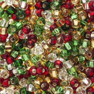 Lotfancy 40000pcs 2mm Glass Seed Beads for Jewelry Making Kit, Multi-Color, Size: Small