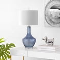 thumbnail image 7 of SAFAVIEH Mercury 34.5 in. H Solid Glass Table Lamp, Blue, 7 of 7