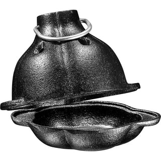 Charcoal Companion Cast Iron Garlic Roaster and Squeezer Set CC5127 - The  Home Depot