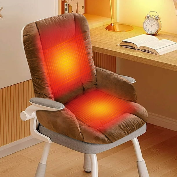 Amzcrzy Funda Nórdica, Sábana, Funda De Almohada De Satén, Cojín Calefactor De Invierno, Cojín Integrado Para Sentarse En La Oficina Durante Largos Períodos De Calor Y Comodidad, Cojín De Asiento, Pr