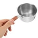 thumbnail image 5 of Mini calentador de leche con mango de madera, cacerola de acero inoxidable de 200 ml, cucharón para calentar mantequilla y agua, y dos boquillas para verter sopa de avena y fideos., 5 of 7