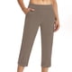 thumbnail image 5 of TaTaai Women Solid Yoga Capri Pants with Pockets Stretch Sports Trousers Ladies Workout Running Daily Wear Soft Breathable No Fading Versatile Comfortable Bottoms Gift, 5 of 8