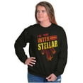 thumbnail image 4 of Cool Gone Interstellar Movie Quote Sweatshirt for Men or Women Brisco Brands S, 4 of 6