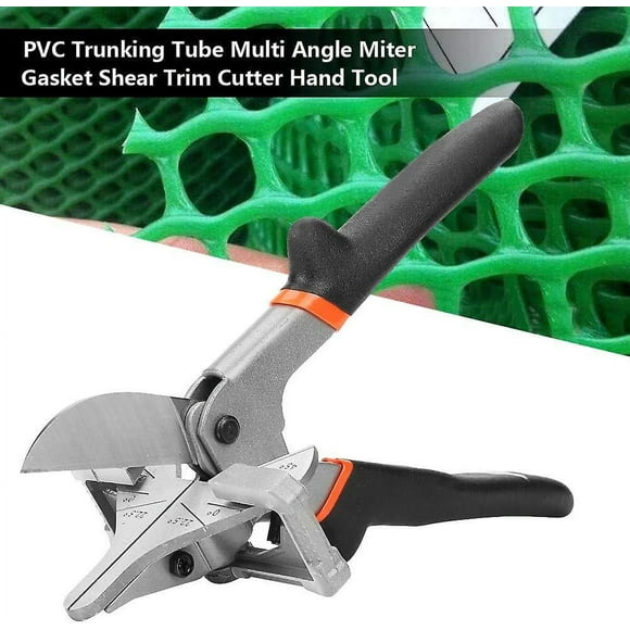 Miter Plier - Multi Angle Shear Pvc Trunking Tube Multiangle Miter Joint Trim Tool Hand Cutter 0-135 Adjustable