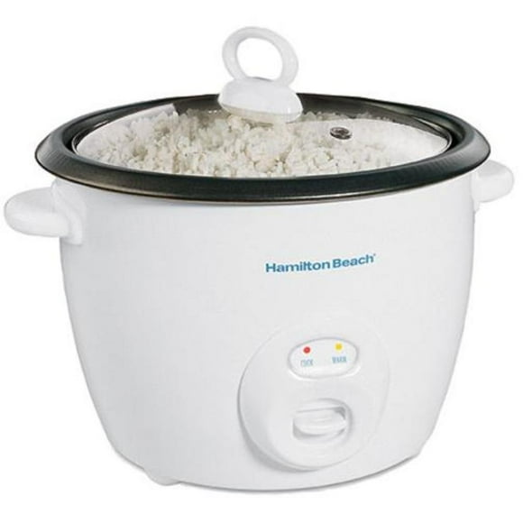 Hamilton Beach 37532n, Arrocera Eléctrica Cookware, Blanco (White)