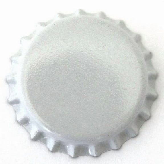 50 White Bottle Caps New Unused Bottlecaps Cap Blank