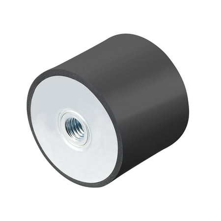 

Unique Bargains 50x40mm Rubber Female M10 Thread Isolator Replaces Anti Vibration Pads Flat