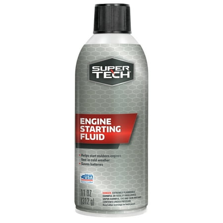 Super Tech 42348 Engine Starting Fluid -11oz Can (1 Count)