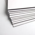 thumbnail image 3 of 10 piezas de papel Blanco de Visita de bricolaje Baoblaze Tarjeta de papel de Kraft, 3 of 8