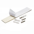 thumbnail image 3 of AdirMed Acrylic Double Box Capacity Glove Dispenser, Black, 3 of 3
