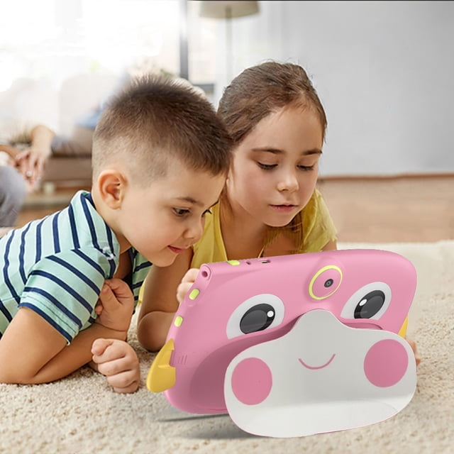 PEONAVET Tablet Pcs Tablet Pcs Tablet Tes pour Enfants Ordinateur WiFi Bluetooth Véritables Tablettes android 7 Pouces Machine d'Apprentissage Préscolaire pour Enfants Cadeau Parent-Enfant Tablet PC