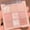 Multicolor B, variant on Iumwxz Milk Tea Nine-color Eyeshadow Palettes Acrylic Nude Color Series Earth Color