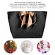 thumbnail image 5 of Paquete de 10 bolsas de regalo negras brillantes con asas doradas, estilo boutique, tamaño n.° 2, para ropa y maquillaje, 5 of 8
