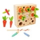 thumbnail image 2 of Juguetes Montessori de para bebés, de zanahoria, de de captura magnética, juguete de rompecabezas de clasificación de Salvador Dali Juego de cosecha de zanahorias, 2 of 9