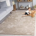 thumbnail image 3 of SAFAVIEH Jardin Lucetta Floral Area Rug, Beige/Ivory, 8' x 10', 3 of 8