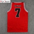 thumbnail image 4 of HipJazer 7#AKAGI Shohoku 6#YASUDA 8# SHIOZAKI 9#KAKUTA 13#SASAOKA 15#KUWATE Camiseta de baloncesto Camisetas deportivas de baloncesto, 4 of 5