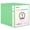 Gross Green, variant on Comix 1 inch 3 ring Binder 6 Pack, Round Ring, 200 Sheets Capacity Pastel Color Assorted For Office School Home