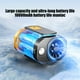 thumbnail image 4 of Ventilador de cuello portátil de alta velocidad para colgar en la cintura, con batería externa de 10000 mAh y linterna, ventilador personal de escritorio con Yulucky, 4 of 9