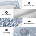 thumbnail image 5 of Ombre Outdoor Rug 5x7 Ft, Non Slip Washable Area Rug, Farmhouse Stripes Modern Abstract Art Patio Rugs Carpet Runner, Large Floor Mat for Indoor/Outdoor Deck Porch Camping, 5 of 8