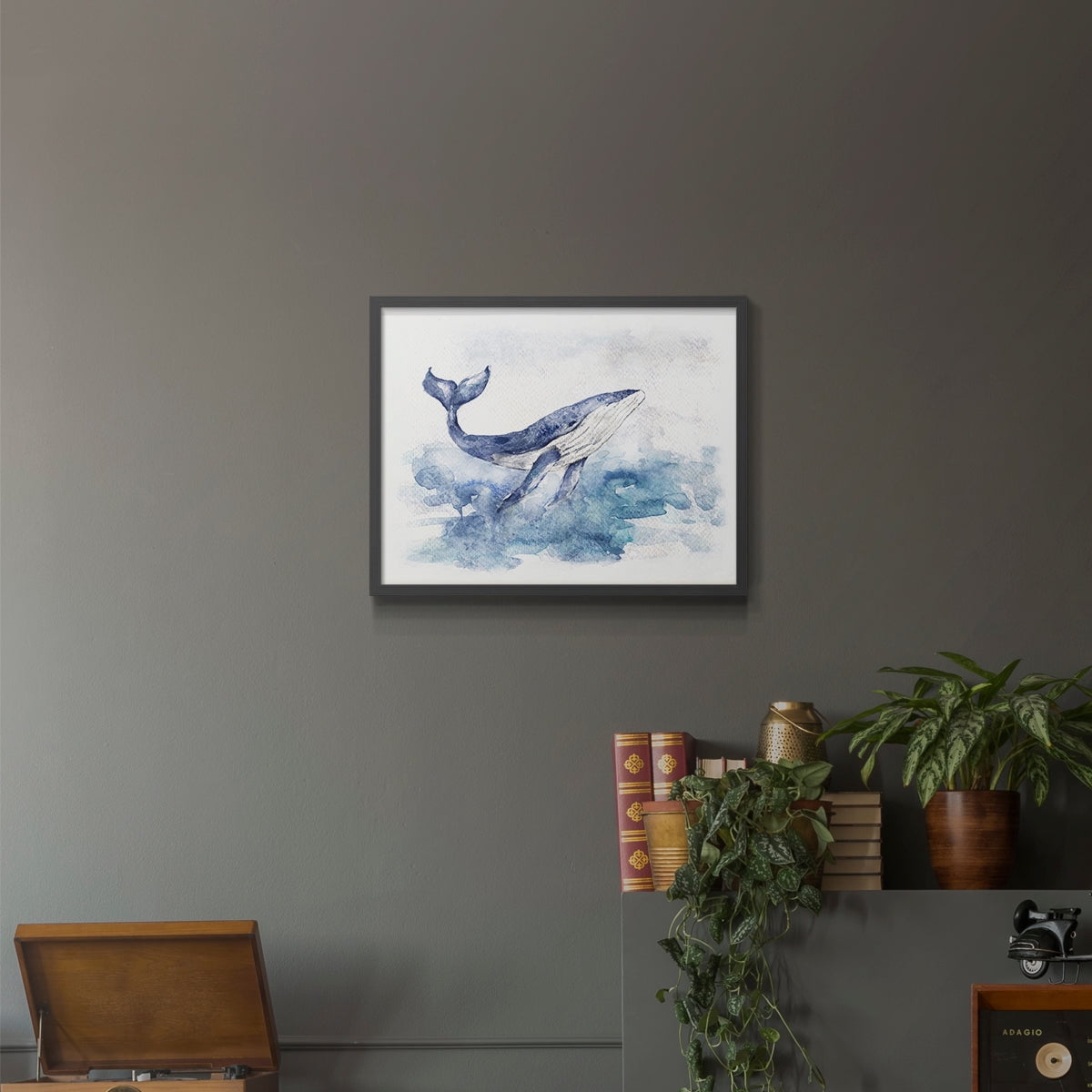 Beautiful Breach by Sally Swatland - Restickable Framed Giclée Print