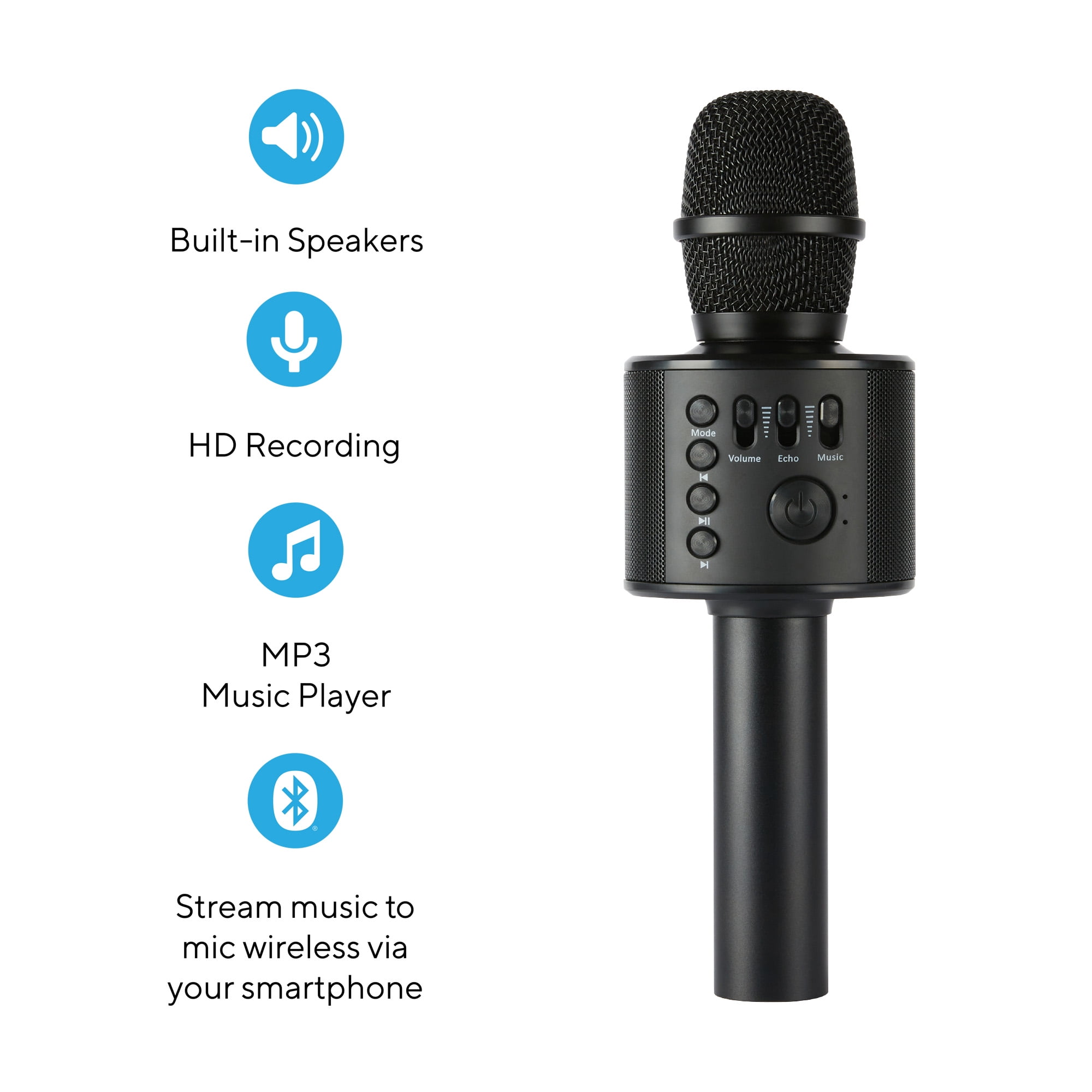 Wireless karaoke microphone Bluetooth Micro 3D bass Karaoke Home KTV For  Music Player Singing microfono Mic microphone for sing