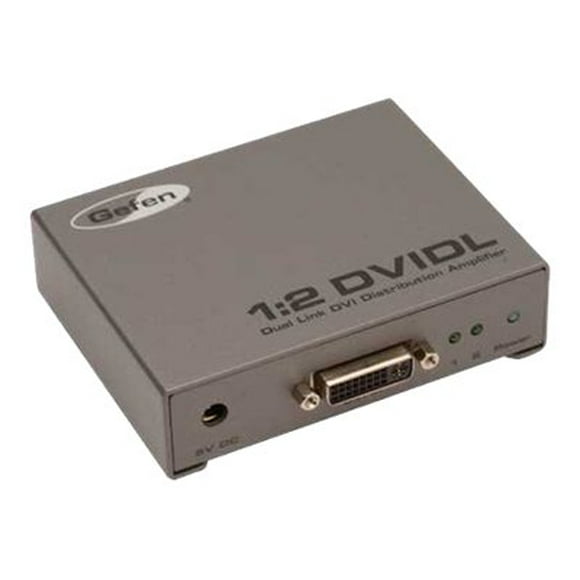 Gefen Distribution 1:2 Amplificateur DVI à Double Liaison - Amplificateur de Distribution