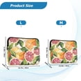 thumbnail image 4 of FORMRS 13-13.3 inch Laptop Sleeve Case Soft Carrying Quilted Computer Bag Cover, Citrus Leaves, 4 of 7