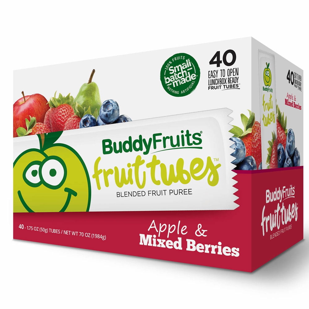 Buddy Fruits Fruit Tubes, 40 pk./1.75 oz.