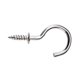 thumbnail image 5 of Uxcell 1.3" Ganchos de ojo de tornillo de acero al carbono, tornillos autoperforantes, colgador enroscable, plata, paquete de 30, 5 of 5