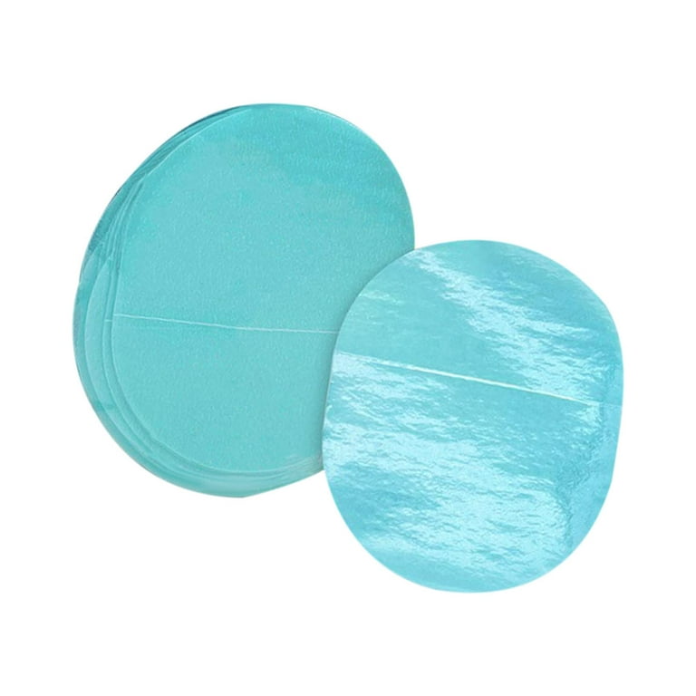 100pcs Waterproof Ear Covers Ear Shower Caps Skin Friendly Disposable Clear Films Protectors Ear Stickers for Swimming Shower, Size: 8.7cmx7.3cm