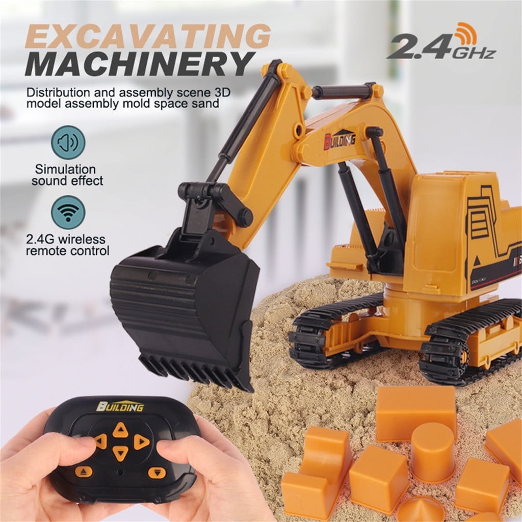 wireless remote control excavator