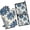 Blue Pioneer Flower-1, variant on Blue Pioneer Flower Kitchen Oven Mitt and Pot Holder Sets 2 Pcs for Baking, Cooking and Grilling, Heat Resistant Up To 392 °F
