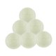 thumbnail image 1 of (Vit) 6 st Tennisbollar för Nybörjarträning för Racketsport Nybörjare Utomhus Kaffe, 1 of 2