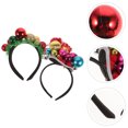 thumbnail image 1 of unbranded 2Ud Decorative Hair Hoops Para Fiestas Navideñas Con Chic Y Materiales Seguros, 1 of 6