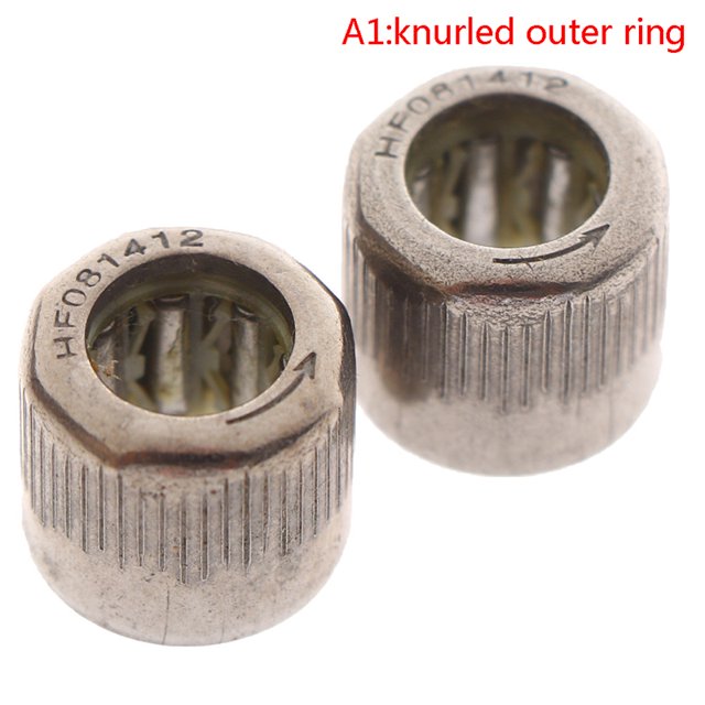 2 Unidades Rodamiento HF081412 Anillo Exterior Rodillo De Aguja Octagonal/Hexagonal De Una Vía huangjie unisex