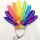 thumbnail image 2 of Tocado de plumas de Carnaval, diadema de Mardi Gras, aro para el pelo novedoso, tocado de baile para vestir, festivales, decoración de fiesta, 2 of 9