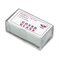 thumbnail image 2 of AmScope 5-Pack of 100 Piece Cleaned Microscope Coverslip Slidess 24mmX50mm - 500 Total, 2 of 2