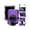 Purple, variant on Case for Microsoft Surface Go 3 10.5 inch 2021 / Surface Go 2 10.5 inch 2020 / Surface Go 10 inch 2018 with with Pen Holder, Shoulder Strap