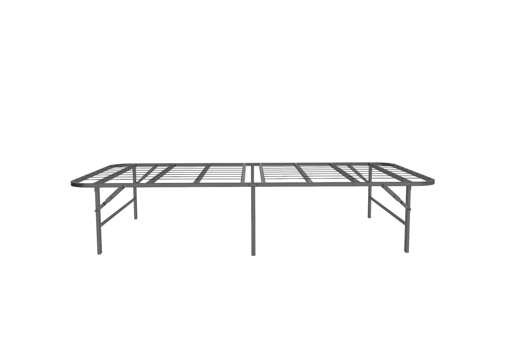 Mainstays Foldable Metal Platform Bed Frame And Mattress Foundation ...